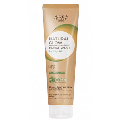 EVA SKIN CARE NATURAL GLOW FACIAL WASH WITH MULTIVITAMINS FOR OILY SKIN 100 ML
